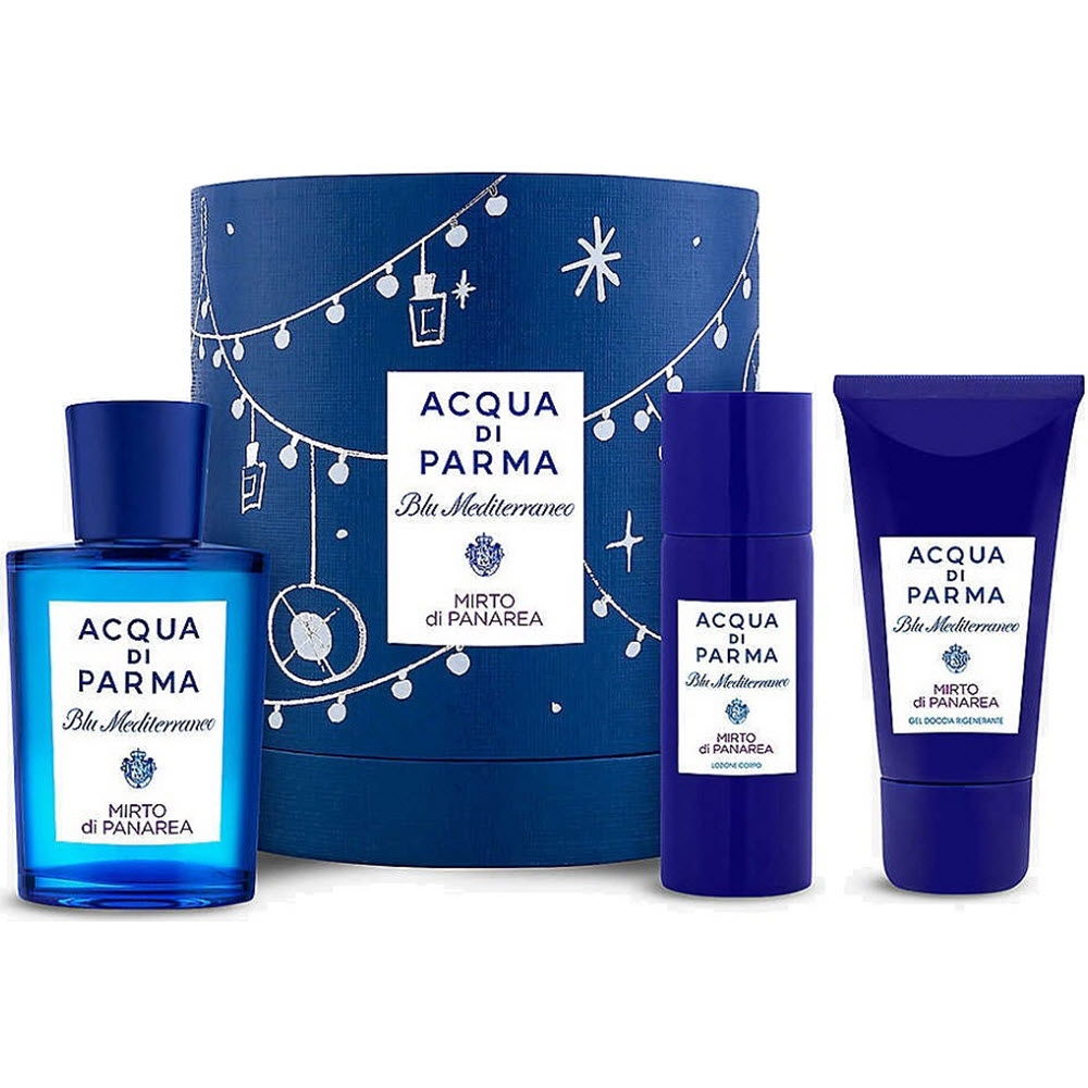 BLU MEDITERRANEO MIRTO DI PANAREA GIFTSET 1 Perfume - BLU MEDITERRANEO  MIRTO DI PANAREA GIFTSET 1 by Acqua Di Parma | Feeling Sexy, Australia  314026