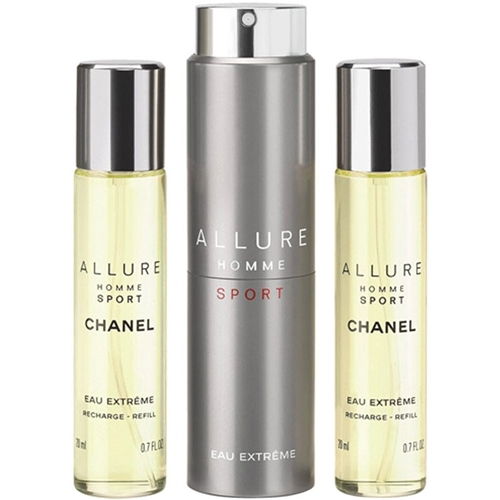 CHANEL (ALLURE HOMME SPORT EAU EXTRÊME) Eau de Parfum Refillable Travel  Spray (3 x 20ml)