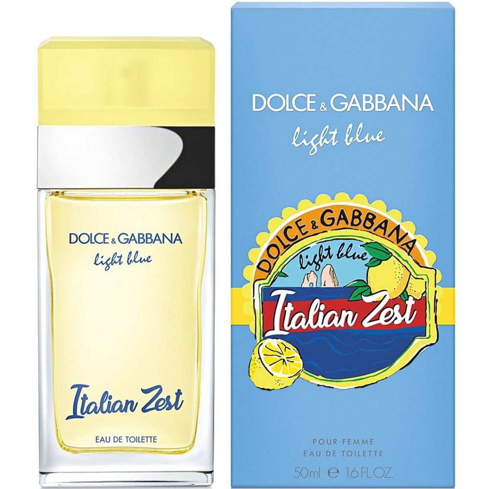 dolce & gabbana light blue lemon zest