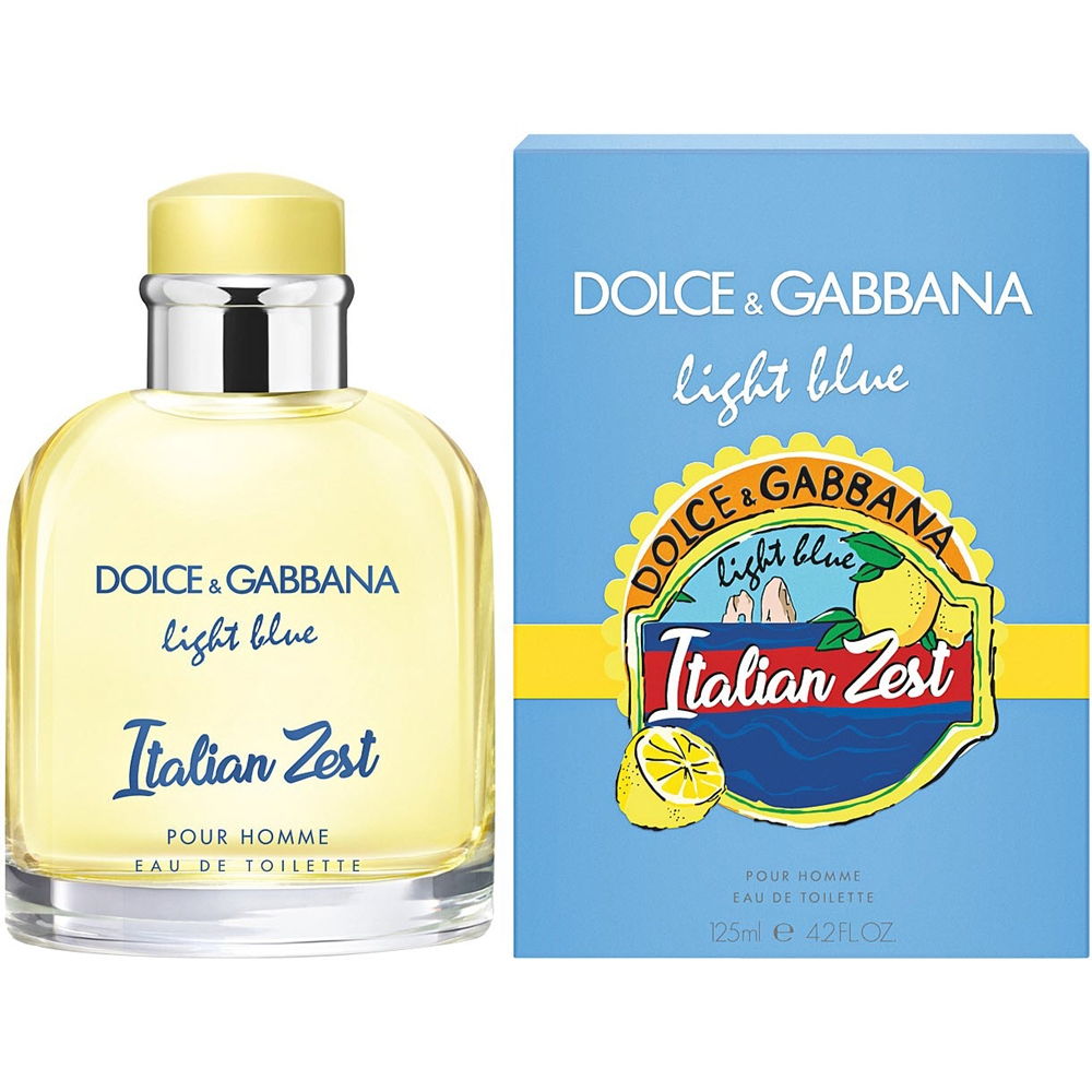 light blue pour homme italian zest